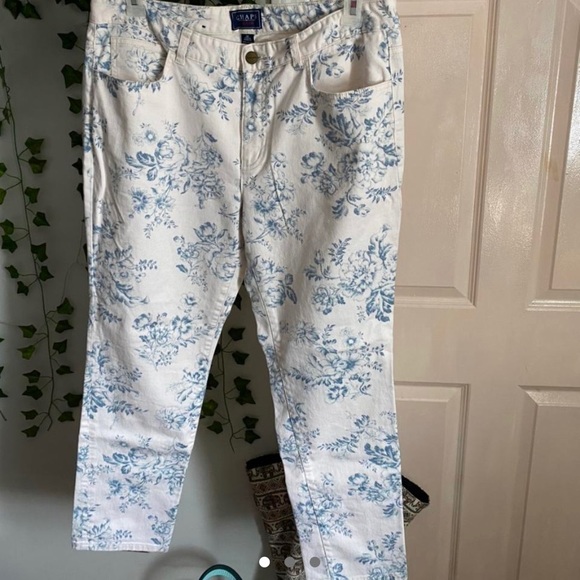 Chaps Pants - chap floral jeans